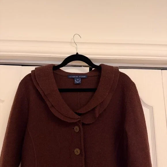 Wool Button Sweater - Picture 2 of 5